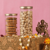 Turn Simple Navratri Offerings into Elegant Gifts with Clear Plastic Jars