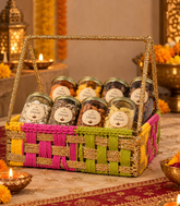 Clear Tin Jars for Diwali Return Gifts and Festive Hampers for Bakers and Gifting Businesses