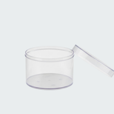 Clear Small Round Dessert Box – 250 ML | ₹34.00 per Piece | Box of 45 Pieces