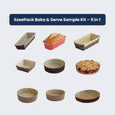 EzeePack Bake & Serve Sample Kit – 9 in 1