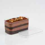 Clear Rectangular Dessert Box – 400 ML | ₹42.00 per Piece | Box of 32 Pieces