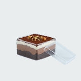 Clear Small Square Dessert Box – 200 ML | ₹31.00 per Piece | Box of 54 Pieces