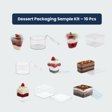 EzeePack Dessert Box Sample Kit – 10 in 1