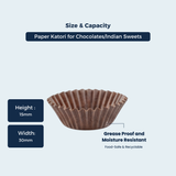 Mini Chocolava Katori – 11 ML | ₹01.00 per Piece | Box of 10530 Pieces