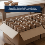 Plumpy Bake Mould – 100 GM | ₹14.00 per Piece | Box of 80 Pieces