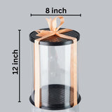 Sample Kit For Clear Cake Boxes | Box of 4 Sizes