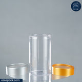 Clear Jar 375ml | Box of 84 pcs | From Rs.15/Pc | Clear, Gold and Silver lids
