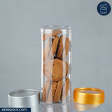 Clear Jar 475ml | Box of 560 pcs | From Rs.16.2/Pc | Clear, Gold and Silver Lids
