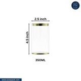 Clear Tin Sample Kit | Box of 12 Sizes | One piece each