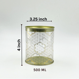 Festive Clear tin 500ml | Rs. 30 per Piece | Box of 60 Pieces