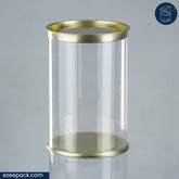 Clear tin 1200ml | Rs. 38 per Piece | Box of 24 Pieces
