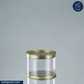 Clear tin 125ml | Rs. 19 per Piece | Box of 180 Pieces