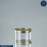 Clear tin 125ml | Rs. 17.10 per Piece | Box of 1680 Pieces