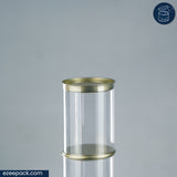 Clear tin 250ml | Rs. 24 per Piece | Box of 90 Pieces