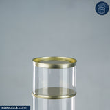 Clear tin 550ml | Rs. 29 per Piece | Box of 48 Pieces