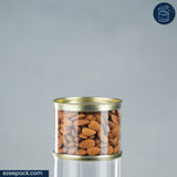 Clear tin 550ml | Rs. 29 per Piece | Box of 48 Pieces