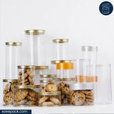 Complete Sample Kit Bundle – Clear Tin + Clear Jar Sample Kit (18 pcs)