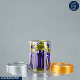 Clear Jar 275 ml | Box of 126 pcs | From Rs.12/Pc | Clear, Gold and Silver lids