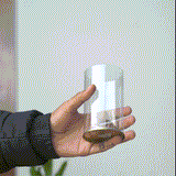 Clear tin 550ml | Rs. 29 per Piece | Box of 48 Pieces