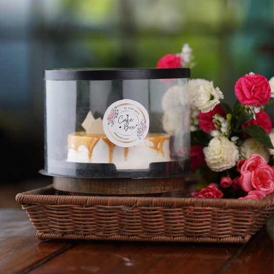 Clear cake boxes