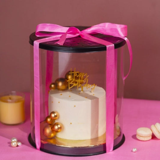 Premium Clear Cake Boxes for Home Bakers, Bakeries and Dessert Brands Looking for Professional Packaging Solutions