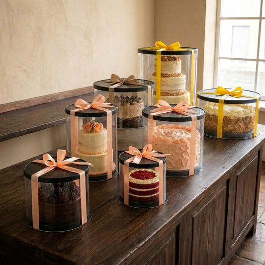 Clear Cake Boxes