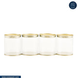 Clear tin 175ml | Rs. 18 per Piece | Box of 1120 Pieces