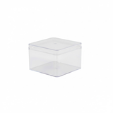 Clear Square Dessert Box – 570 ML | ₹39.00 per Piece | Box of 64 Pieces