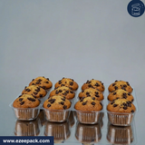 Clear Mini Muffin Tray – 12 Slot | ₹2.00 per Piece | Box of 200 Pieces