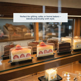 Clear Triangular Pastry Tray - 415 ML | ₹22.00 per Piece | Box of 100 Pieces