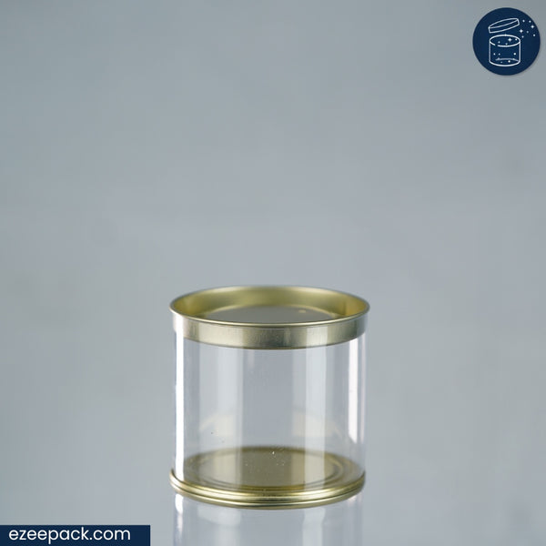 Clear tin 400ml | Rs. 25 per Piece | Box of 80 Pieces