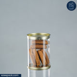 Clear tin 250ml | Rs. 22 per Piece | Box of 90 Pieces