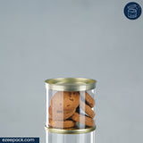 Clear tin 400ml | Rs. 25 per Piece | Box of 80 Pieces